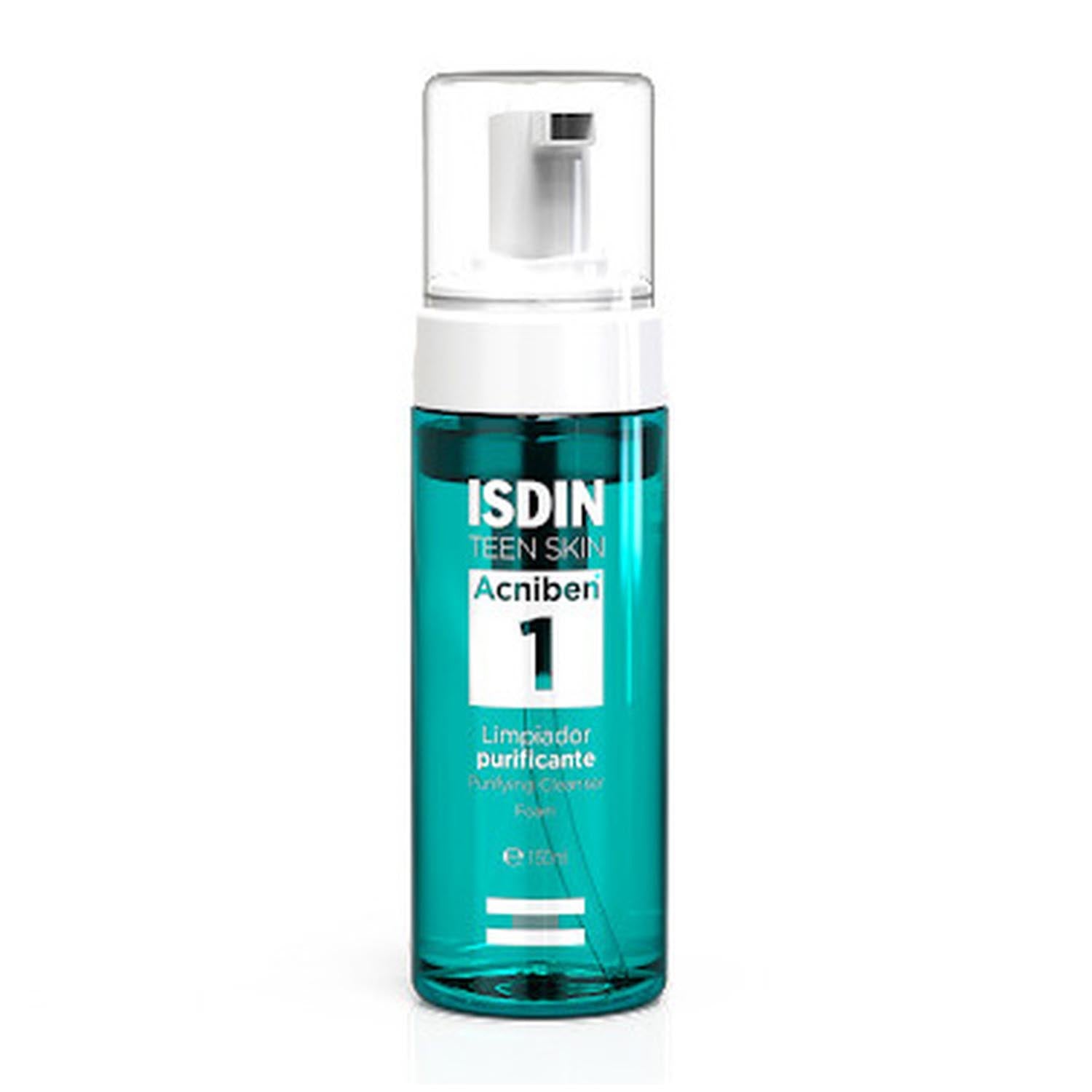 Isdin Teen Skin Acniben Espuma Limpiadora Purificante Nº1 150Ml